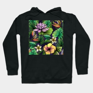 Tropica Flowers | Urban Finery Hoodie